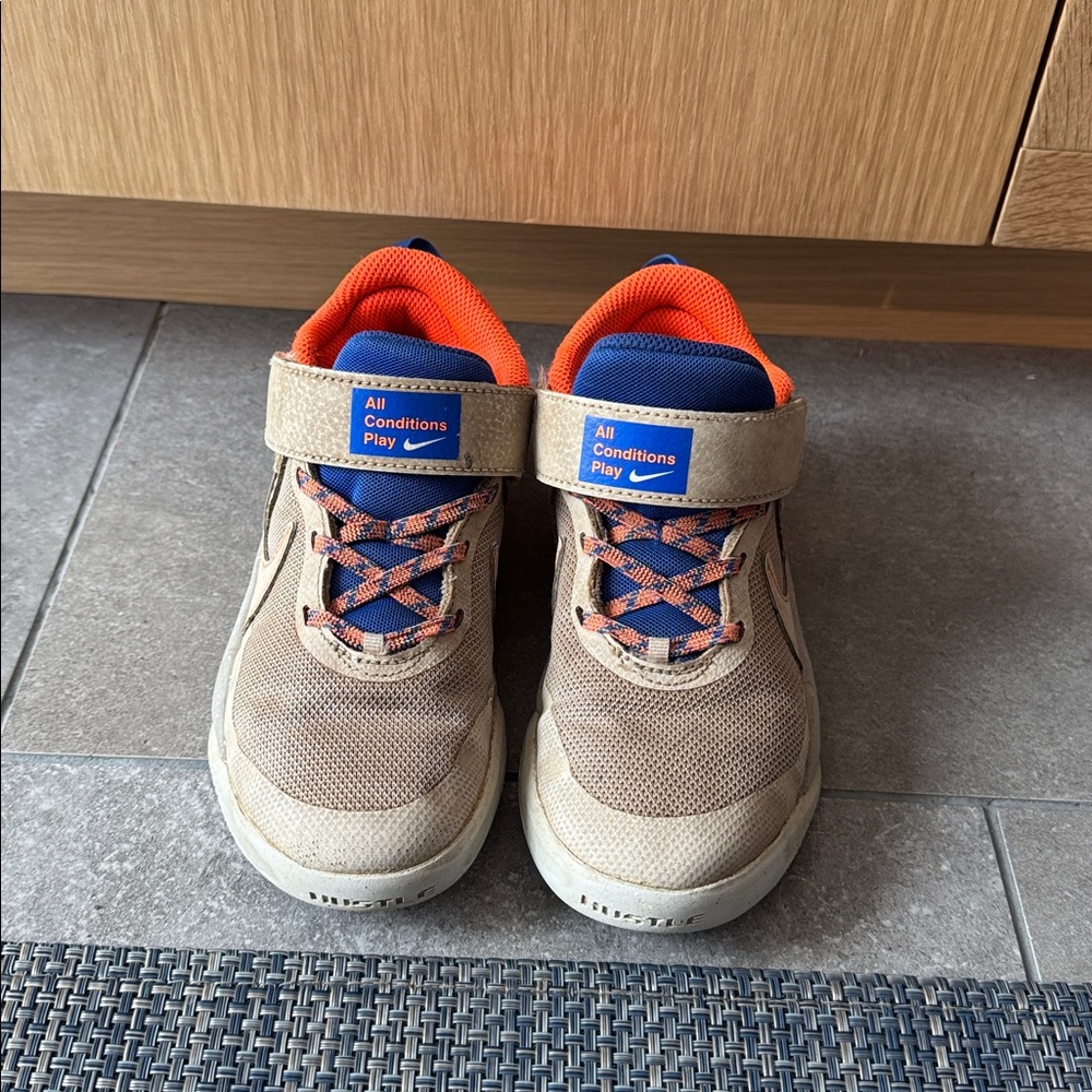 Kids Shoes - blue and Orange